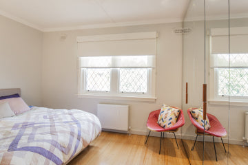 Double Roller Blinds provide great versatility blocking out light and controlling the amount of sunlight let in. 