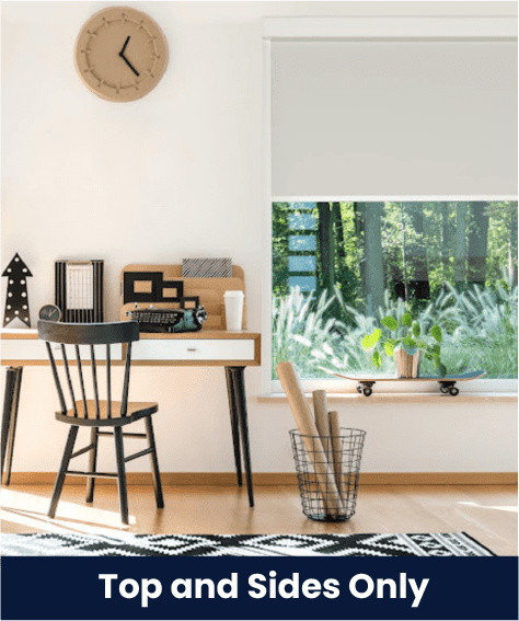 Full Blackout Cassette System with Roller Blind - Blinds Downunder