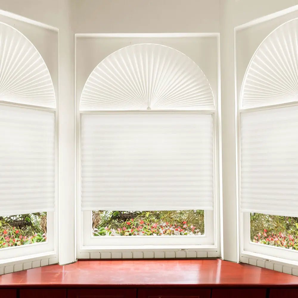 Redi Shade - Temporary Arch Shade, Light Filtering (White) 91.5cm with Arch Holder (1 Piece)